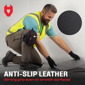 NoCry knee pads use military-grade rivets for reliable performance under tough conditions