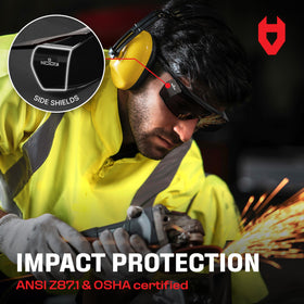 NoCry glasses suitable for shooting applications in bright outdoor light
