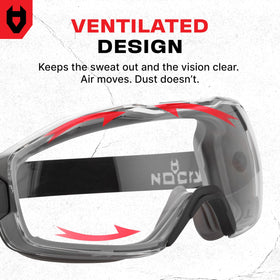NoCry indirect D3-D4 vents support airflow during long sessions.