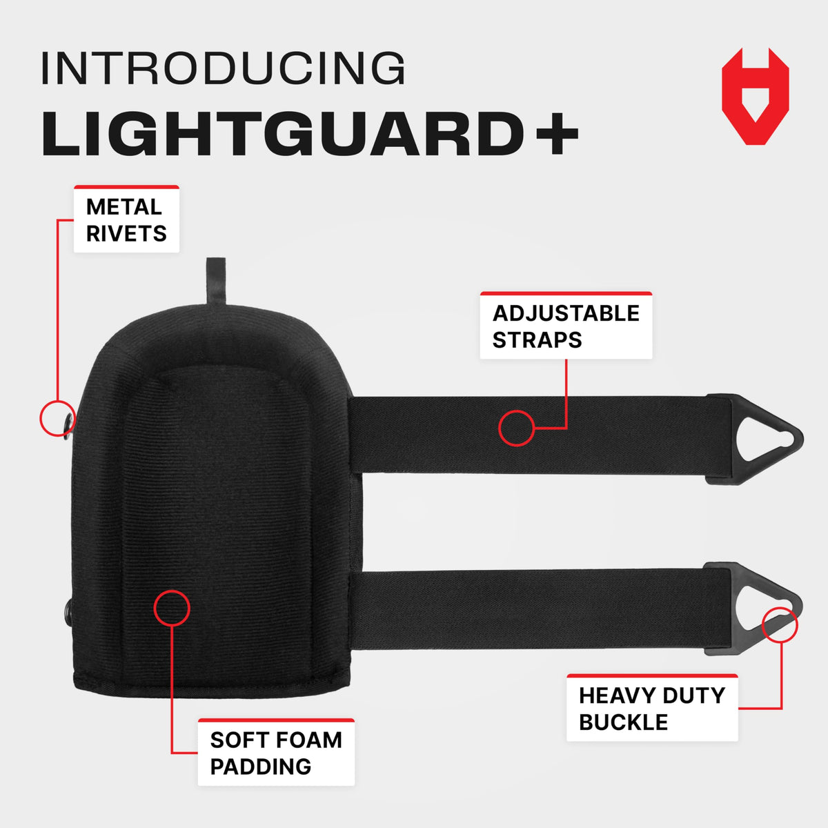 NoCry knee pads show adjustable straps for a secure, comfortable fit during tasks.