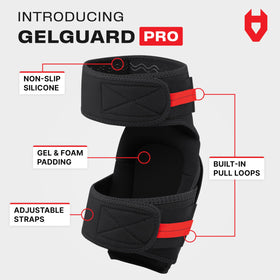 NoCry knee pads anti-slip cap provides reliable grip on challenging surfaces