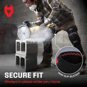 NoCry knee pads are ideal for professional flooring and construction work