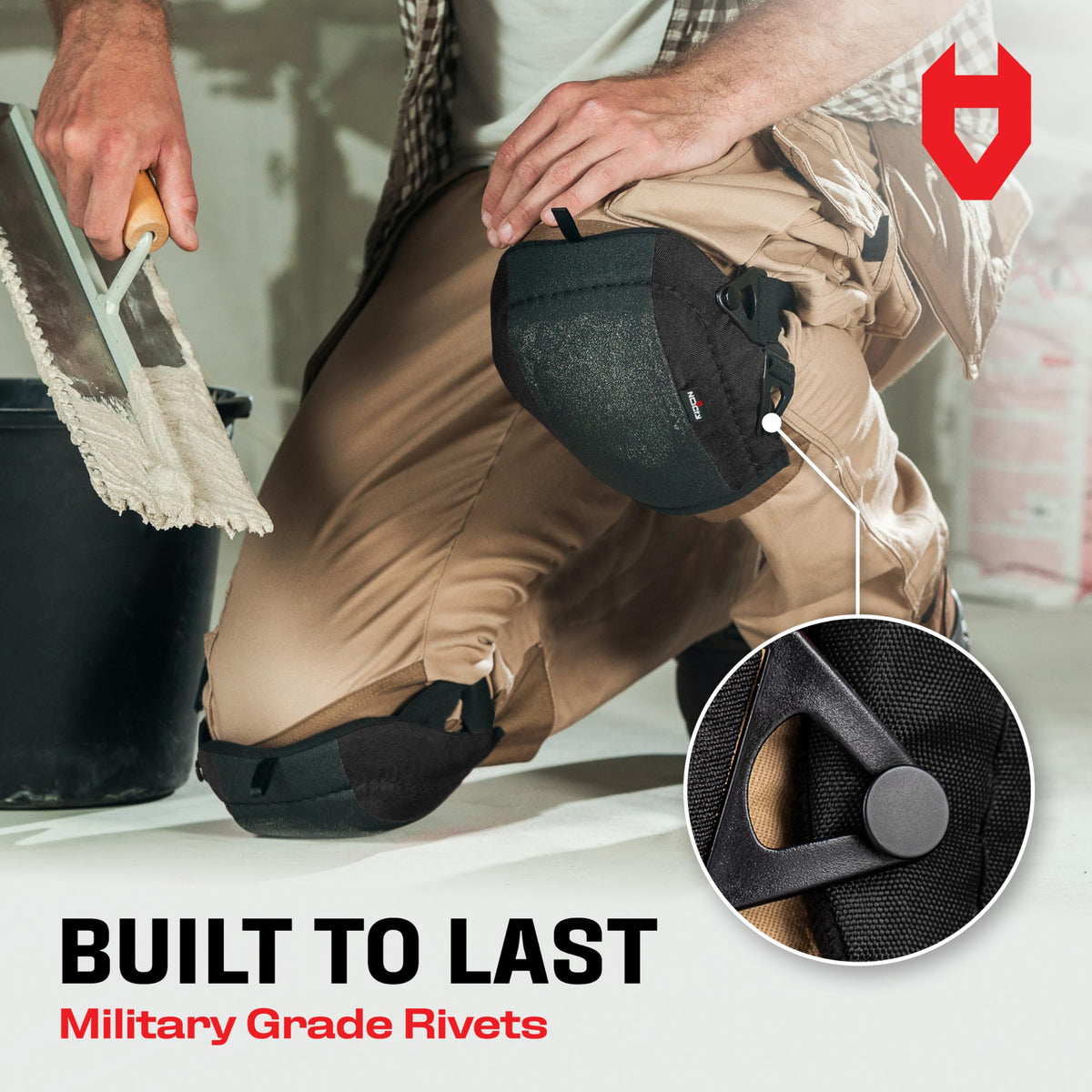 NoCry knee pads are ideal for gardening, cleaning, carpentry, and DIY projects.