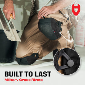 NoCry knee pads are ideal for gardening, cleaning, carpentry, and DIY projects.