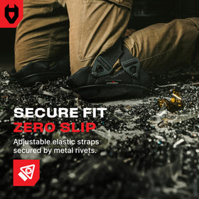 NoCry knee pads with secure-fit buckles for quick on/off