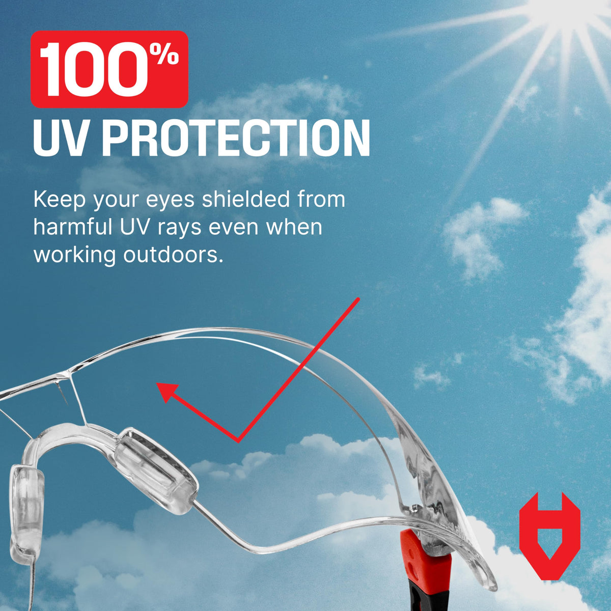 NoCry eyewear with lifetime warranty offers peace of mind.