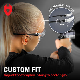NoCry lightweight frame minimizes fatigue during long shooting sessions