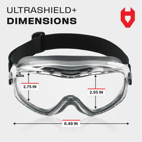 NoCry lightweight lab goggles designed for all-day comfort in varied settings.