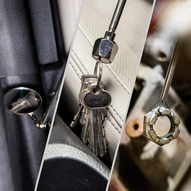NoCry magnet-on-a-stick with 16lb pull attracts small metal parts securely
