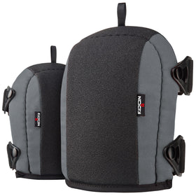 NoCry non-slip knee pads outer view shows secure grip on vinyl and tile surfaces.