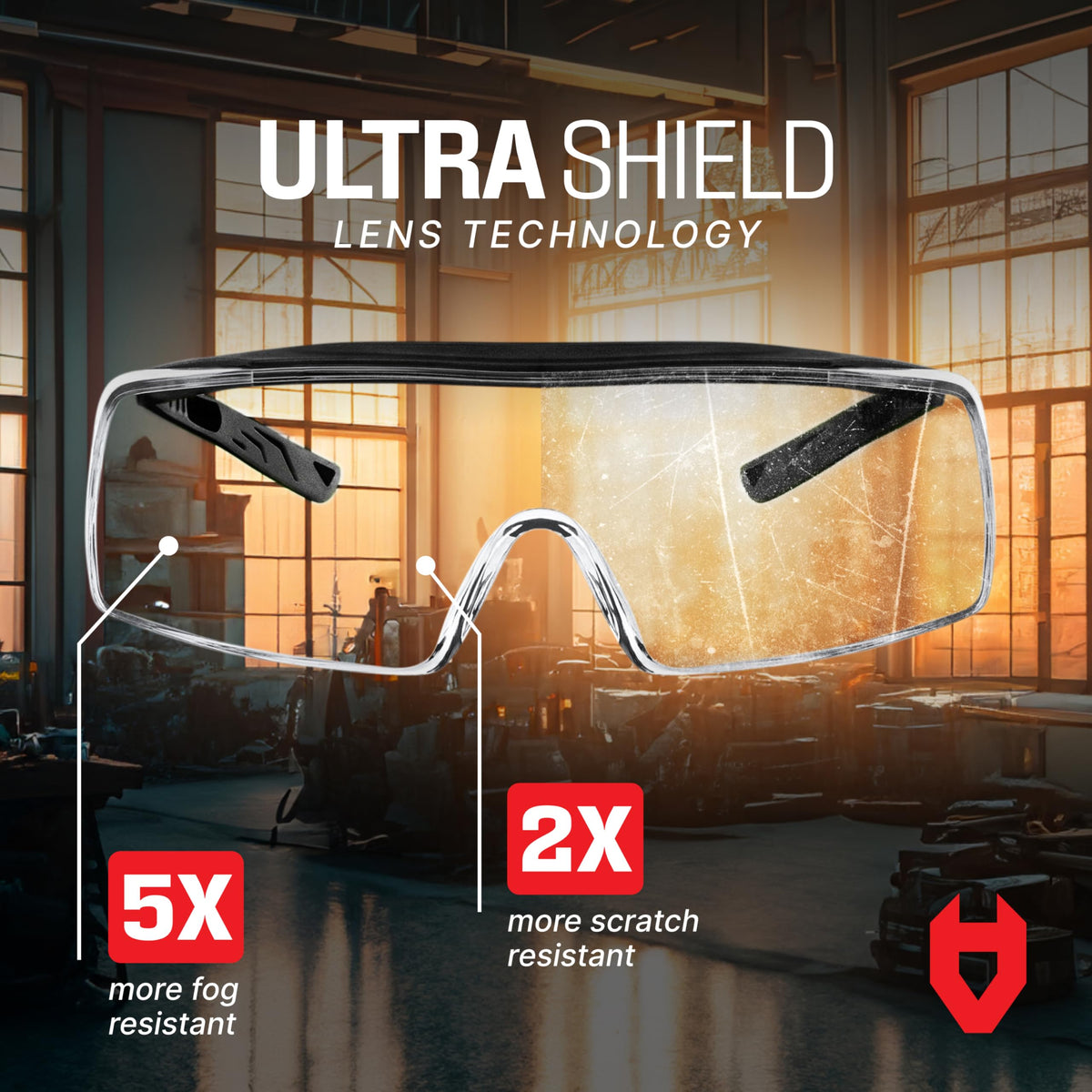 NoCry over glasses safety glasses ANSI Z87 for reliable eye protection on the job.