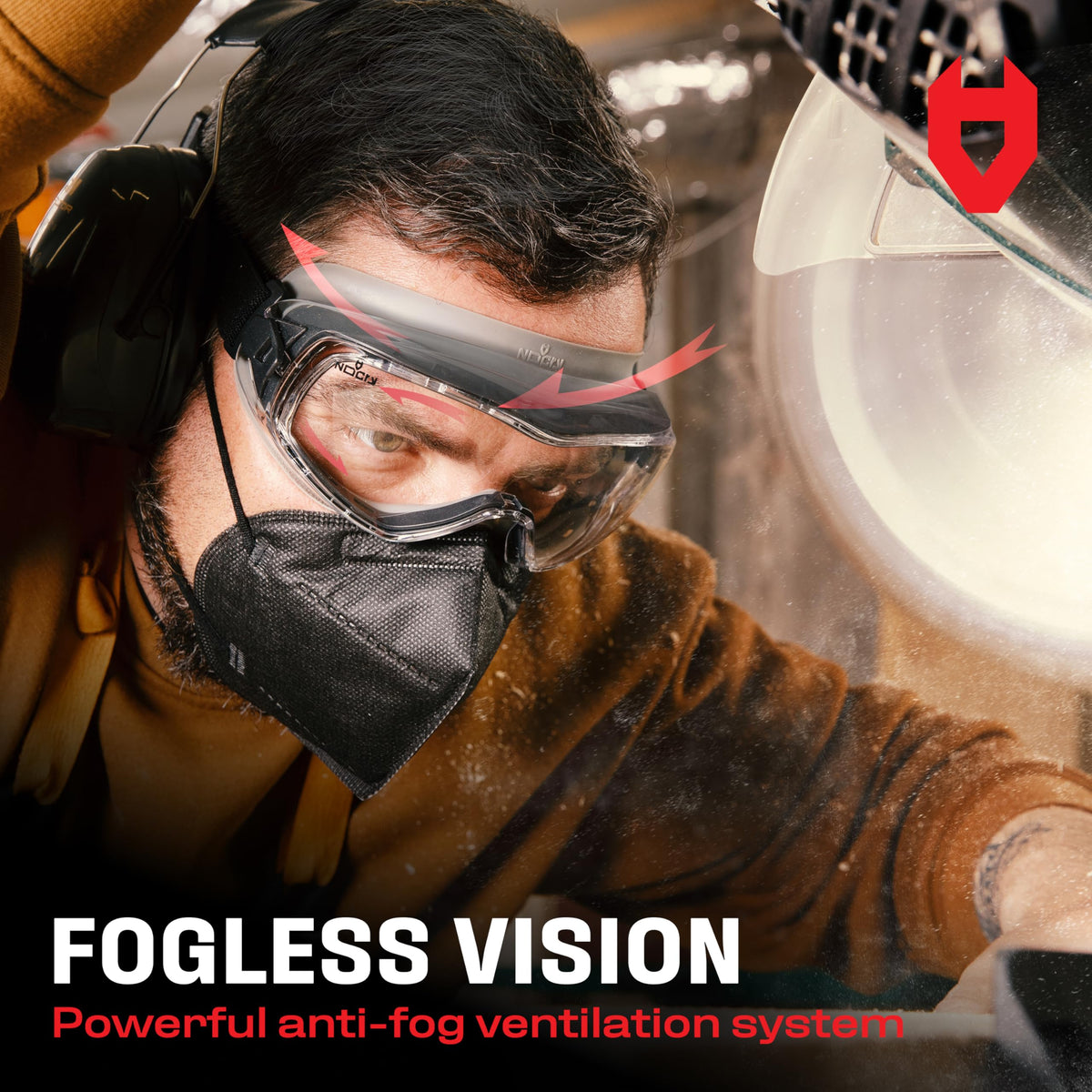 NoCry panoramic lenses provide a wide field of view for precise tasks.