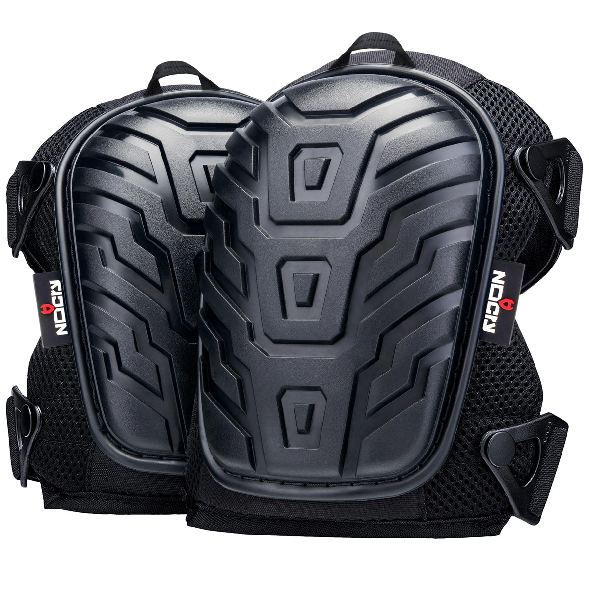 NoCry professional gel knee pads with soft foam cushion for all-day comfort.