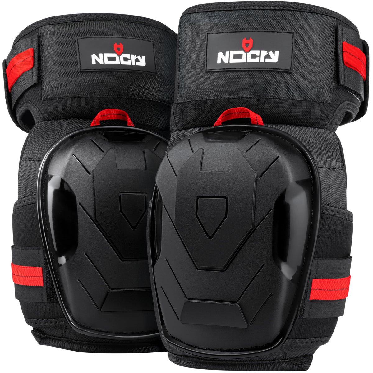 NoCry Professional Gel Knee Pads with anti-slip cap provide secure grip on rough surfaces.
