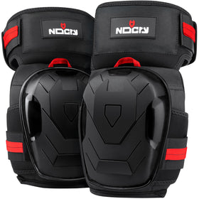 NoCry Professional Gel Knee Pads with anti-slip cap provide secure grip on rough surfaces.