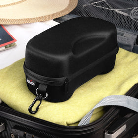 NoCry belt clip keeps goggles within reach on belts or bags