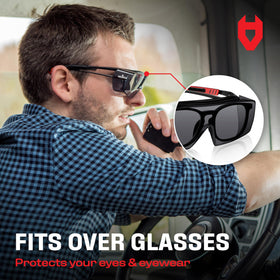 NoCry UV400 protection glasses shielding eyes outdoors