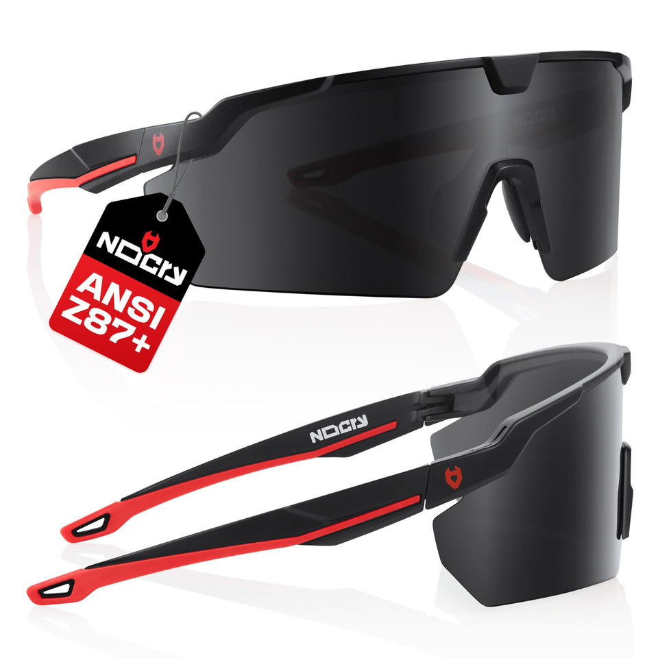 NoCry tinted safety glasses with ANSI Z87 coverage for reliable all-day eye protection.