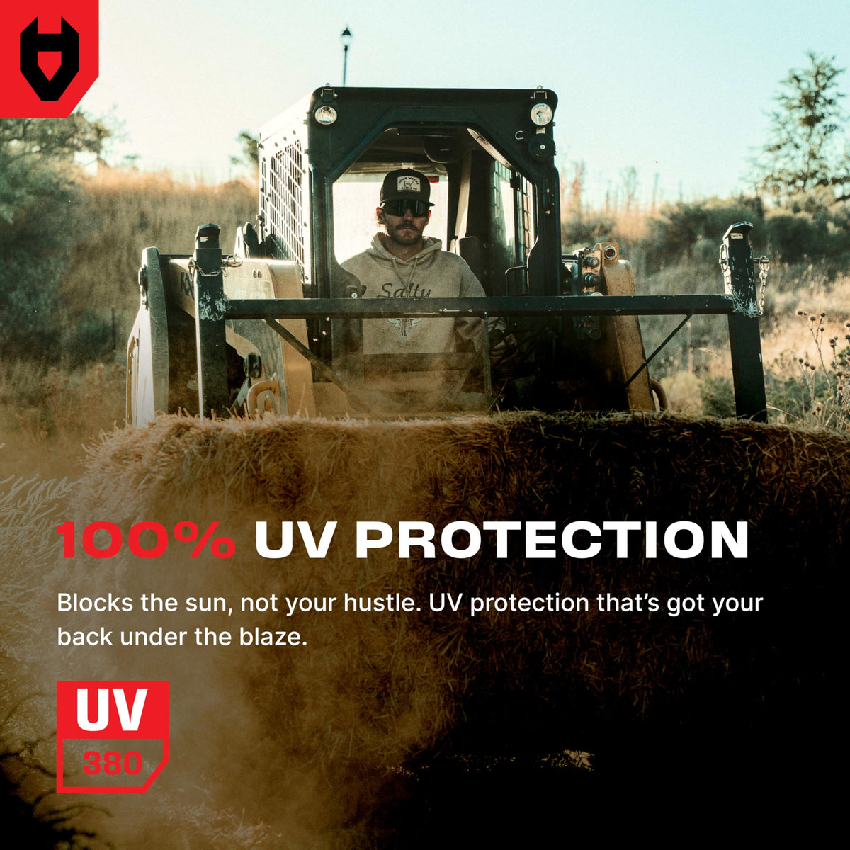 NoCry anti-scratch lens resists scratches for durable performance in tough environments.
