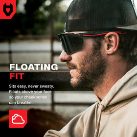 NoCry tinted safety glasses fit both men and women for versatile workwear.