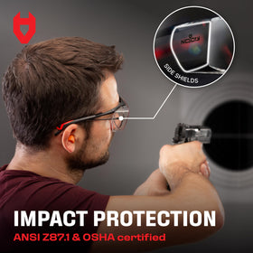 NoCry UV400 lenses block 100 percent UV radiation for clear vision