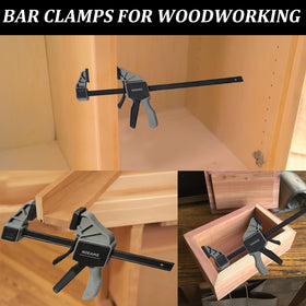 NOEAIKE bar clamps built with a durable nylon body resisting bending
