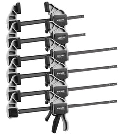 NOEAIKE bar clamps enable one handed operation for faster clamping