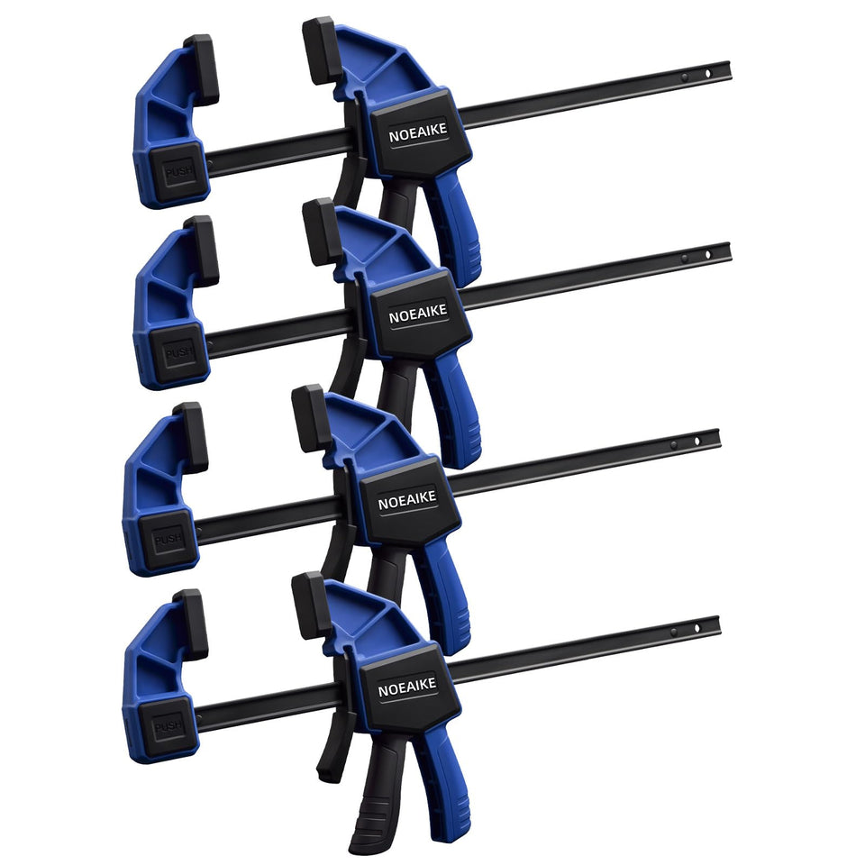NOEAIKE bar clamps offer one-handed use for steady, fast assembly.