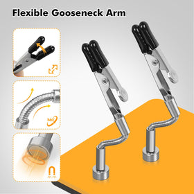 NOEVSBIG clip with rubber sleeve protects boards from scratches.