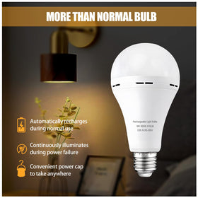 Noger emergency bulbs with hook for hands‑free emergency lighting