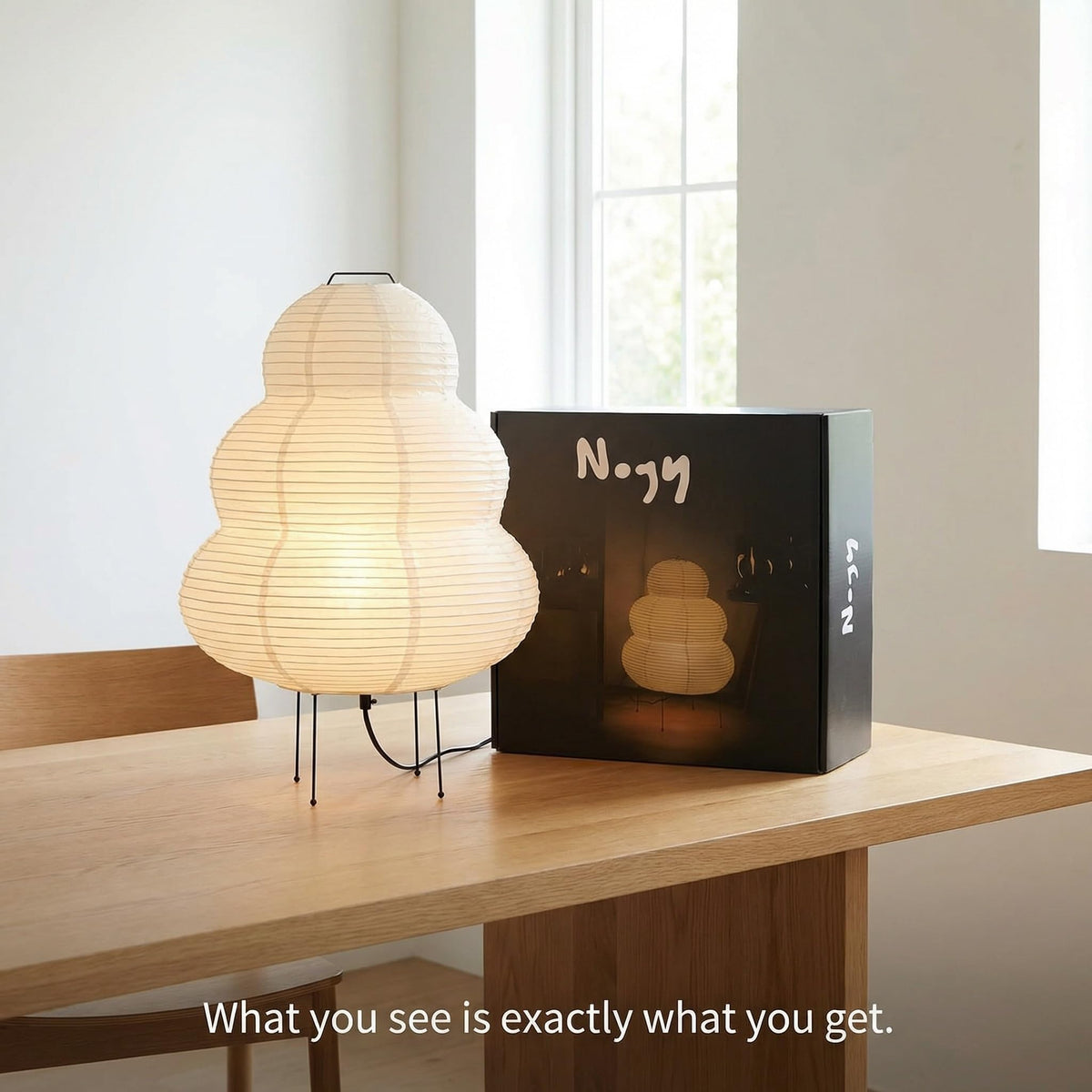 Nogy Akari dimmable switch for flexible mood lighting