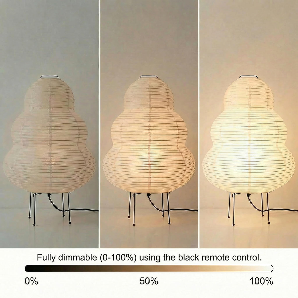 Nogy Akari warm 2700K glow creates serene ambience