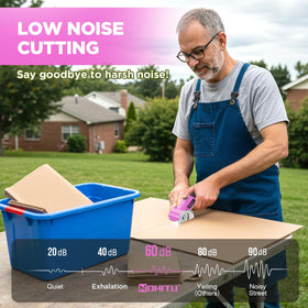 Nohitu cordless scissors power-efficient 3000mAh battery for extended use