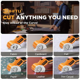Nohitu cordless scissors ergonomic grip for comfortable use.