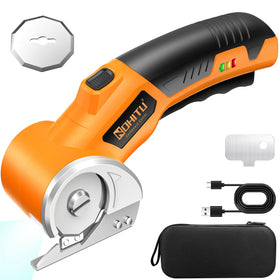Nohitu cordless scissors with LED light for precise fabric trimming.