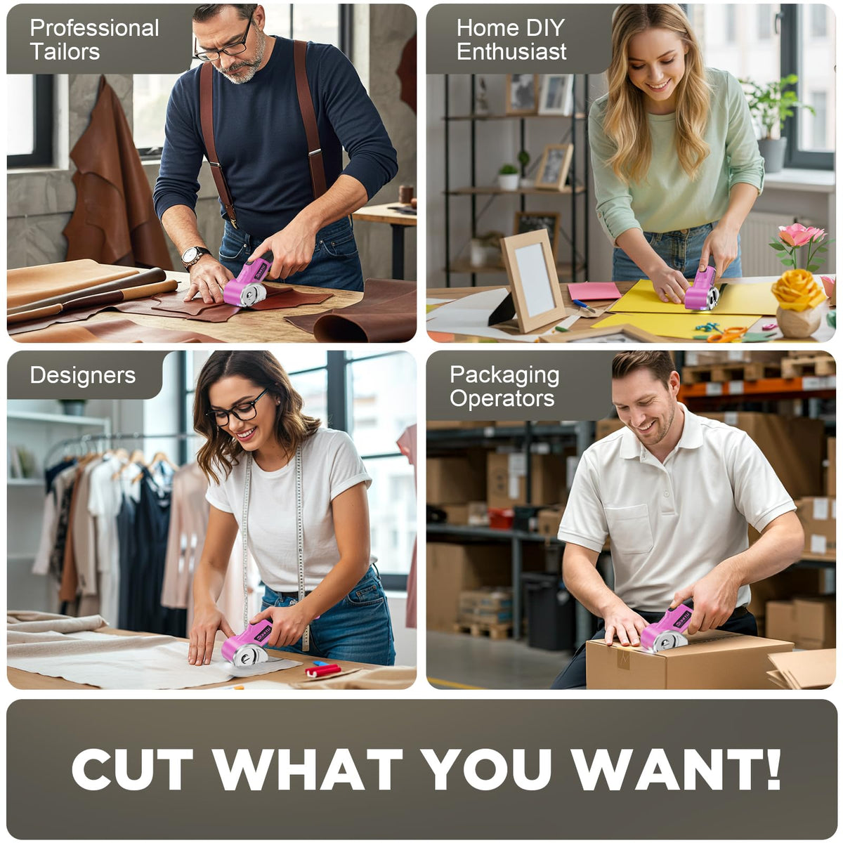 Nohitu pink box cutter ideal for DIY packaging and crafts