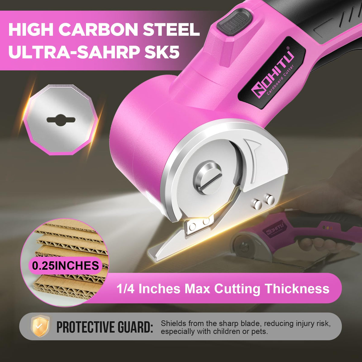 Nohitu cordless scissors quick blade swap keeps projects flowing