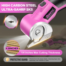 Nohitu cordless scissors quick blade swap keeps projects flowing