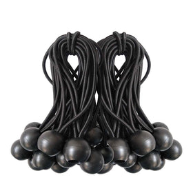 Noonext ball bungee cords secure tarps with 4-inch cord, UV resistant benefits