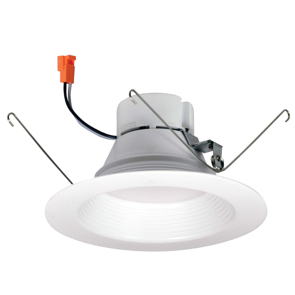 Nora Lighting NOX-563230 Onyx retrofit trim in white, 3000K, for sleek, even lighting.