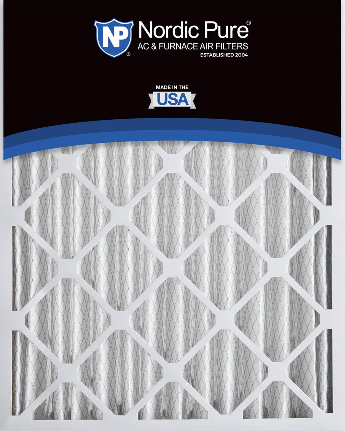 Nordic Pure actual size helps ensure proper fit with your system.
