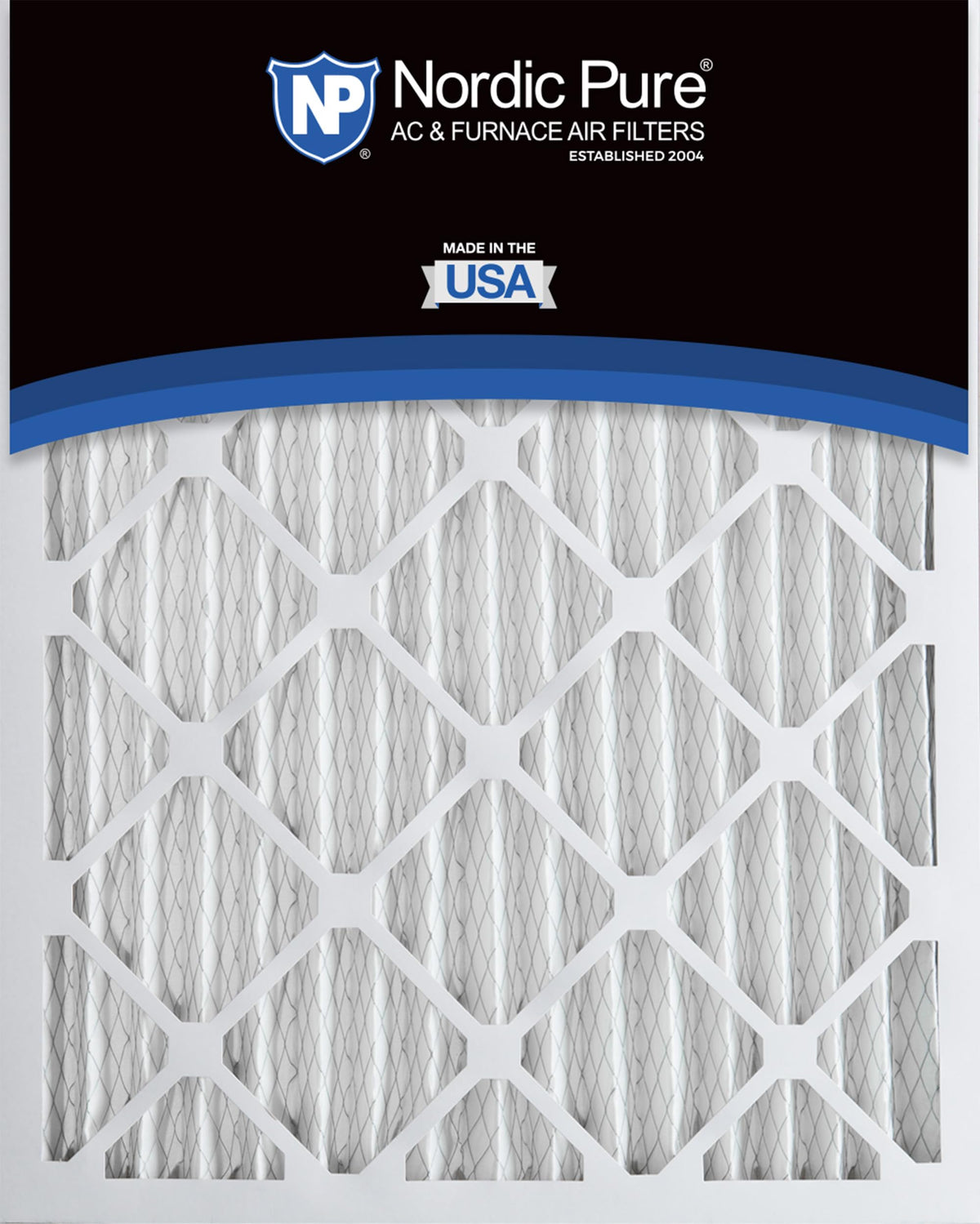 Nordic Pure electrostatic media attracts particles for cleaner air.