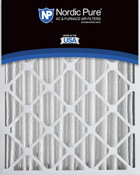 Nordic Pure filter in housing — demonstrates proper fit during routine HVAC replacement.