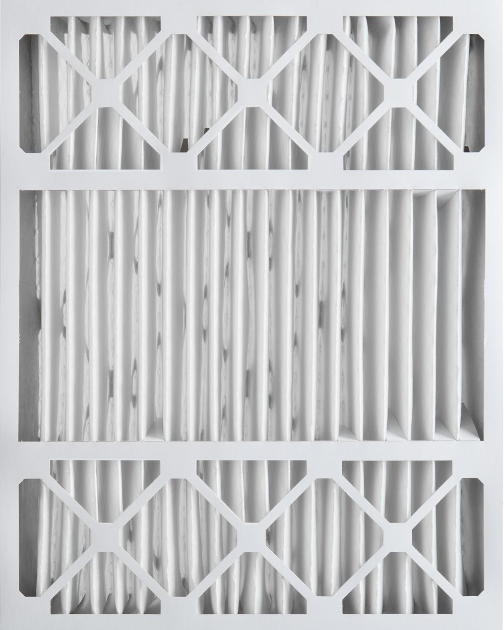 Nordic Pure metal mesh grid detail provides extra pleat support.
