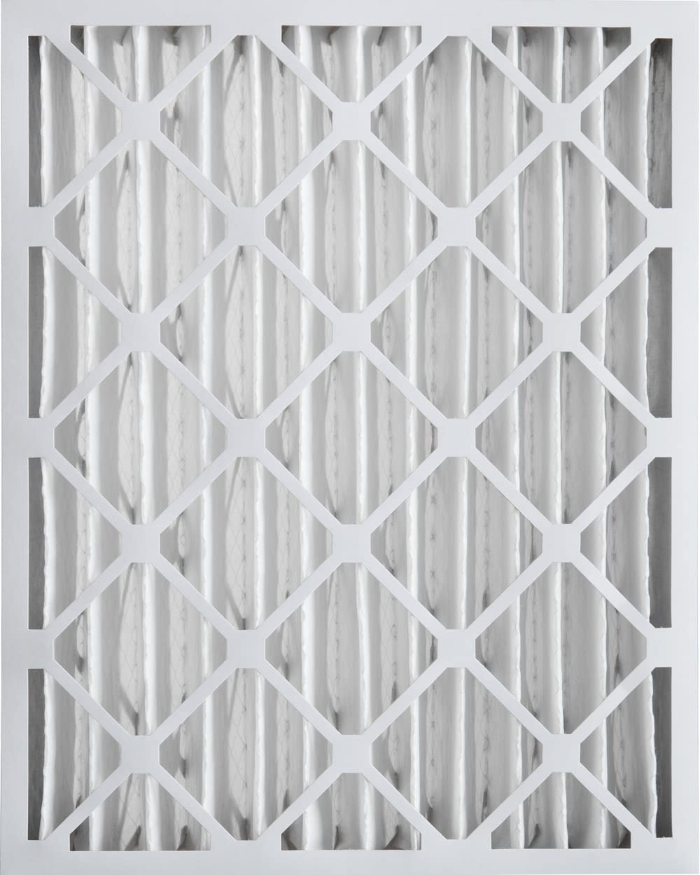 Nordic Pure metal mesh support detail reinforces pleats for durable operation