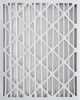 Nordic Pure metal mesh support detail reinforces pleats for durable operation