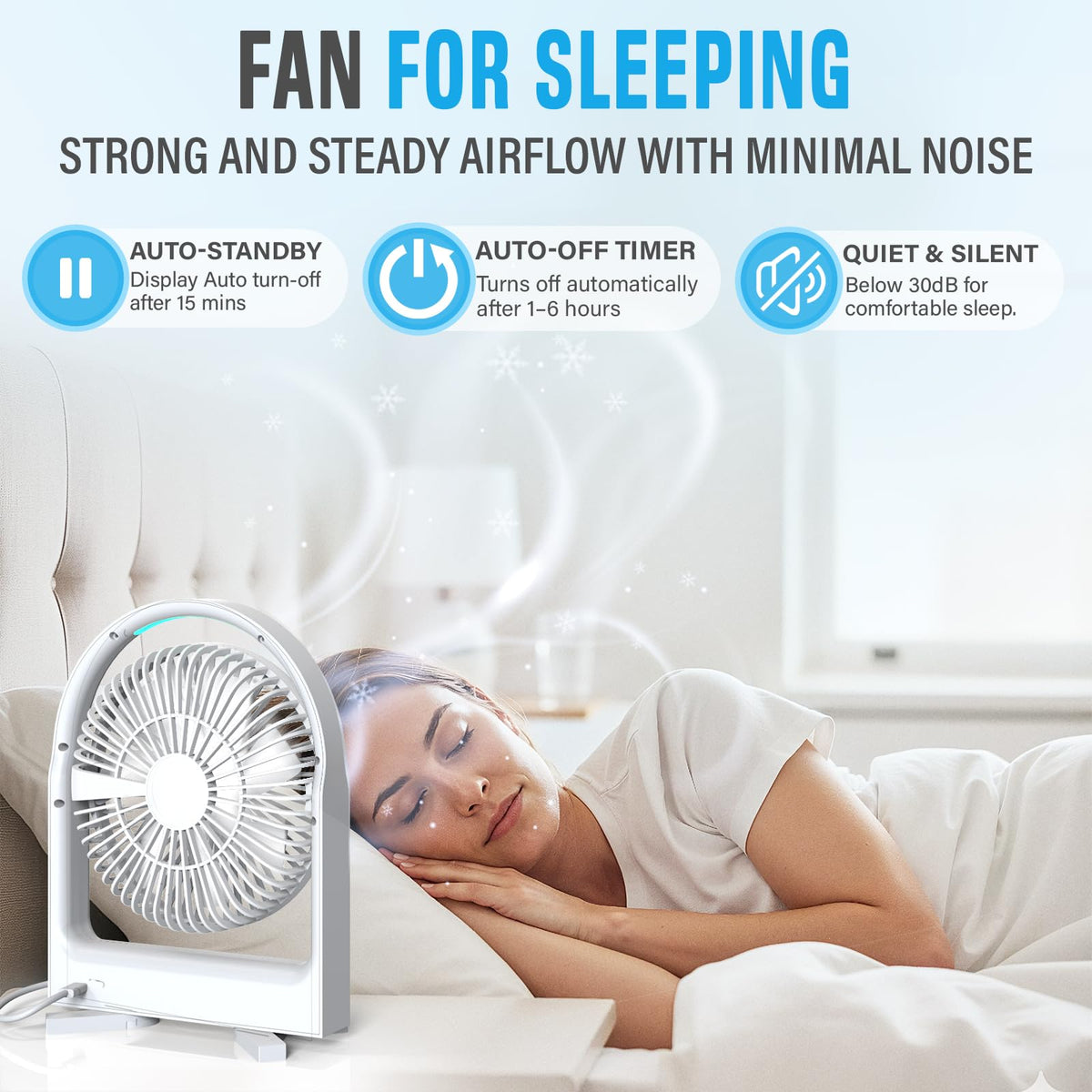Nordmoose remote control lets you adjust airflow and lighting from bed.