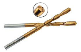 NordWolf titanium nitride-coated bits resist wear for longer drywall projects.