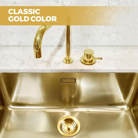 Norme disposal splash guard reduces splashes for a cleaner countertop