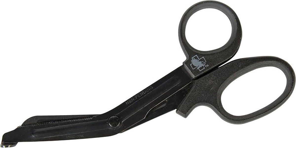 North American Rescue trauma shear 6.25 inch with black handles for precise control in urgent care